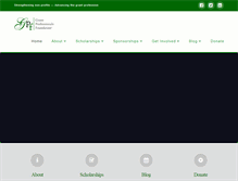 Tablet Screenshot of grantprofessionalsfoundation.org